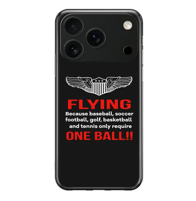 Flying One Ball iPhone Case
