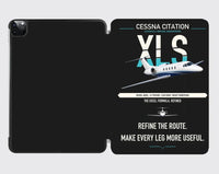 Thumbnail for Cessna Citation XLS design on black ipad tablet case
