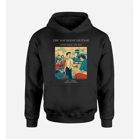 Single-Side Printing — The Youngest License Double-Side Hoodie