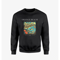 Thumbnail for ORANGE BEACH - Poster - Sweatshirt - Black