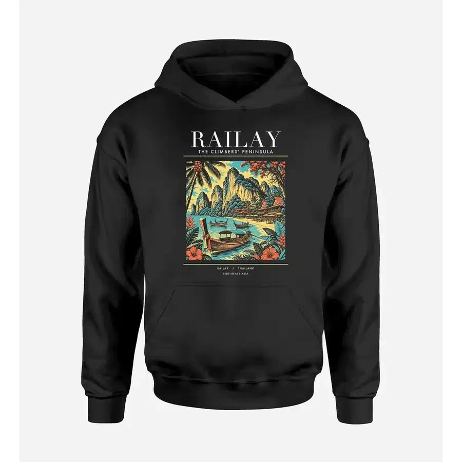 RAILAY - Poster - Premium Hoodie - Black