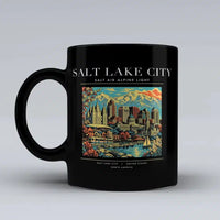 Thumbnail for SALT LAKE CITY - Poster - Mug - Black