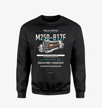 Thumbnail for M250-B17F design on black sweatshirt