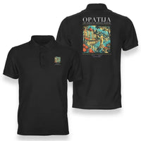 Thumbnail for OPATIJA - Poster - Double-Side Polo - Black