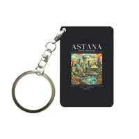 Thumbnail for ASTANA - Poster - Key Chain - Black
