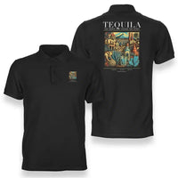 Thumbnail for TEQUILA - Poster - Double-Side Polo - Black