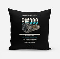 Thumbnail for PW300 design on black pillow