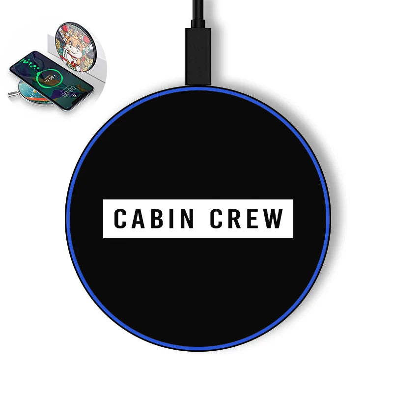 Cabin Crew Text Wireless Charger