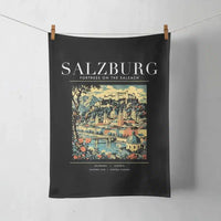 Thumbnail for SALZBURG - Poster - Towel - Black