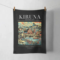 Thumbnail for KIRUNA - Poster - Towel - Black