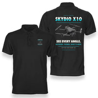 Thumbnail for Skydio X10 design on black polo