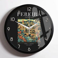 Thumbnail for PEREIRA - Poster - Wall Clock Framed - Black