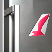 Thumbnail for Air Arabia aviation design tail magnet in 3D metal with magnetic back.