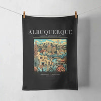 Thumbnail for ALBUQUERQUE - Poster - Towel - Black