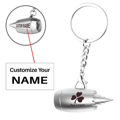 Customisable Aer Lingus Key Chain