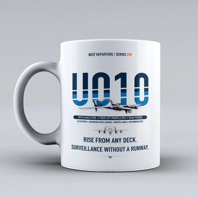 U010 Aliaca VTOL Mug design on white airbus