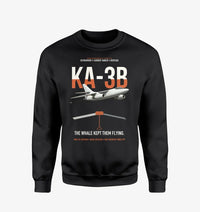 Thumbnail for KA-3B Skywarrior design on black sweatshirt