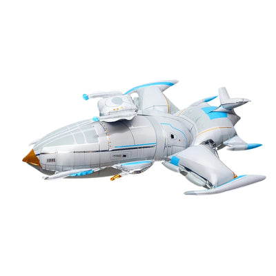 4D Stereo Spaceship Shaped Cartoon Balloon: Giant Aluminum Foil, Vibrant Space Theme Design for Parties aviation themed airpl.