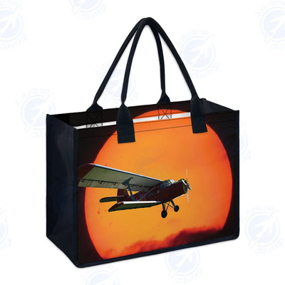 Amazing Antonov-2 With Sunset aviation canvas bag in durable canvas.