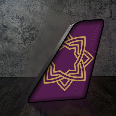 Vistara Airlines Led Aircraft Tail aviation themed 3D aircraft tail lamp, premium acrylic with LED.