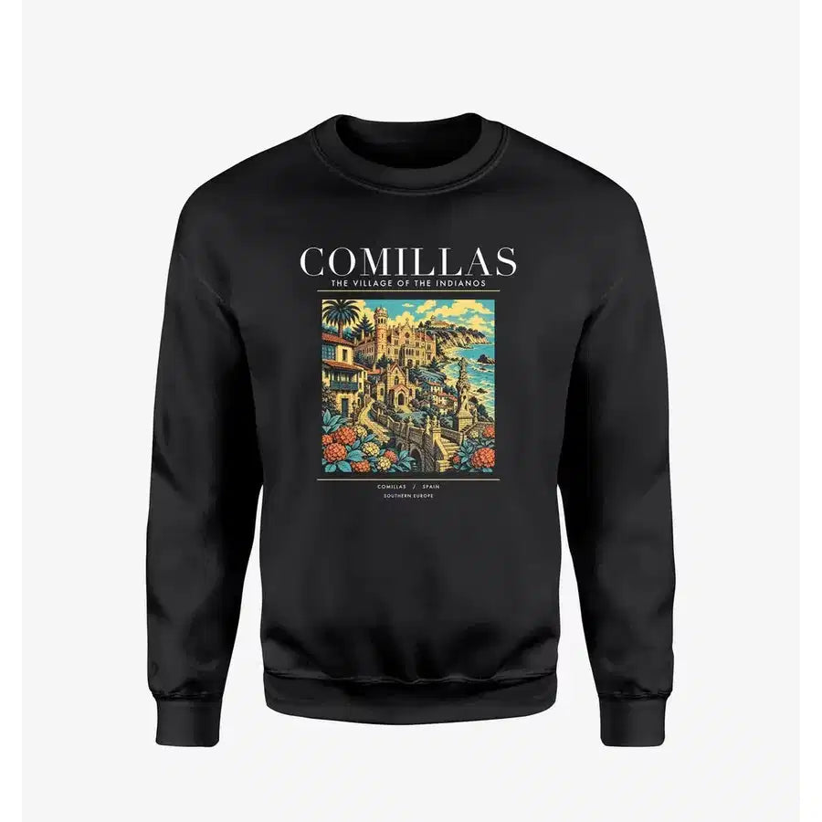 COMILLAS - Poster - Sweatshirt - Black