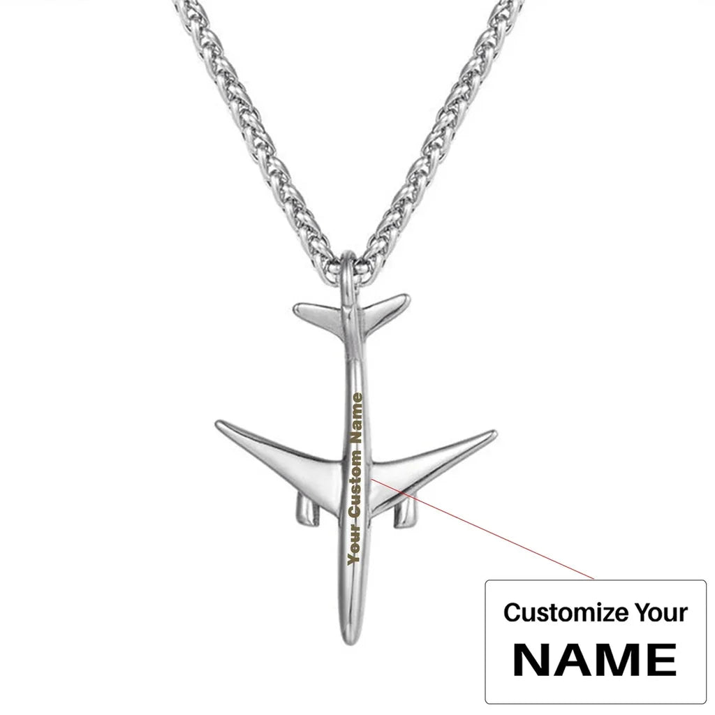 Customisable Boeing 777 Necklace