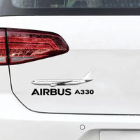 Thumbnail for The Airbus A330 Car aviation design car sticker in weather-resistant vinyl.