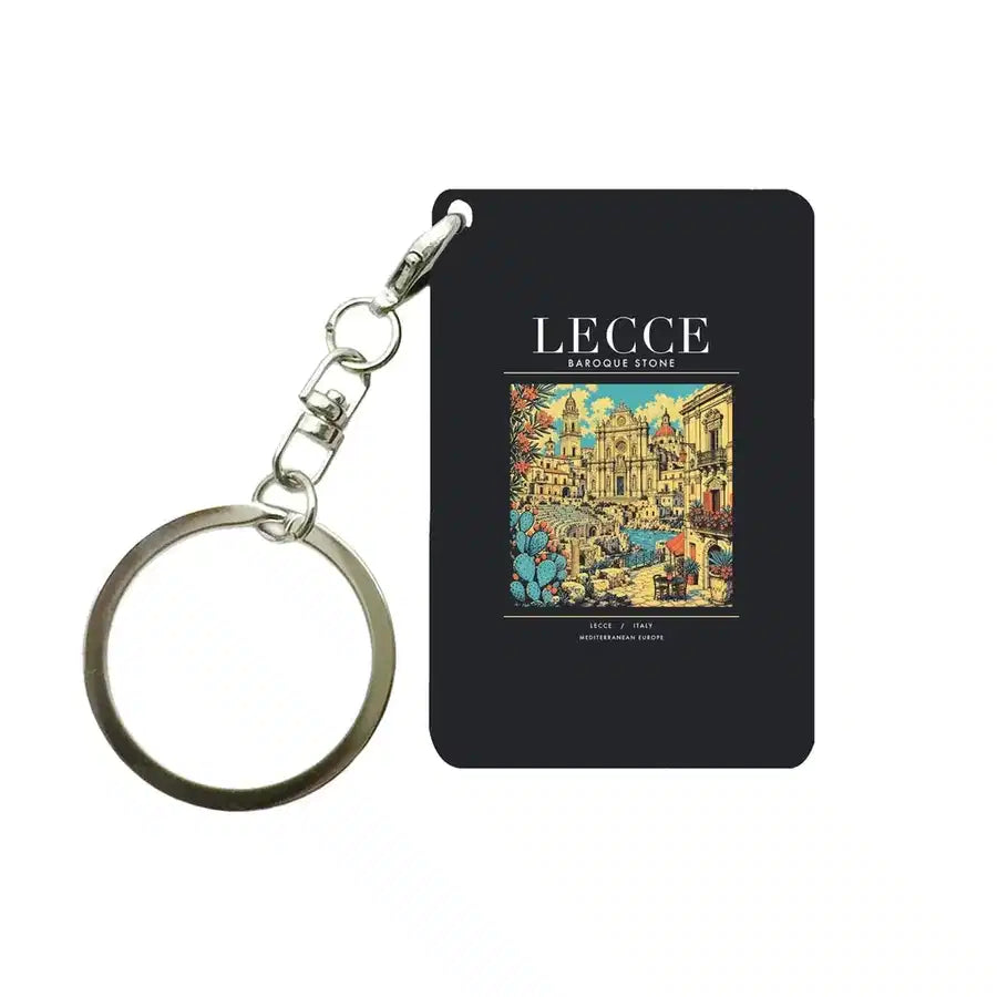 LECCE - Poster - Key Chain - Black