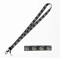 Thumbnail for Airbus A380 & GP7000 Engine lanyard - black