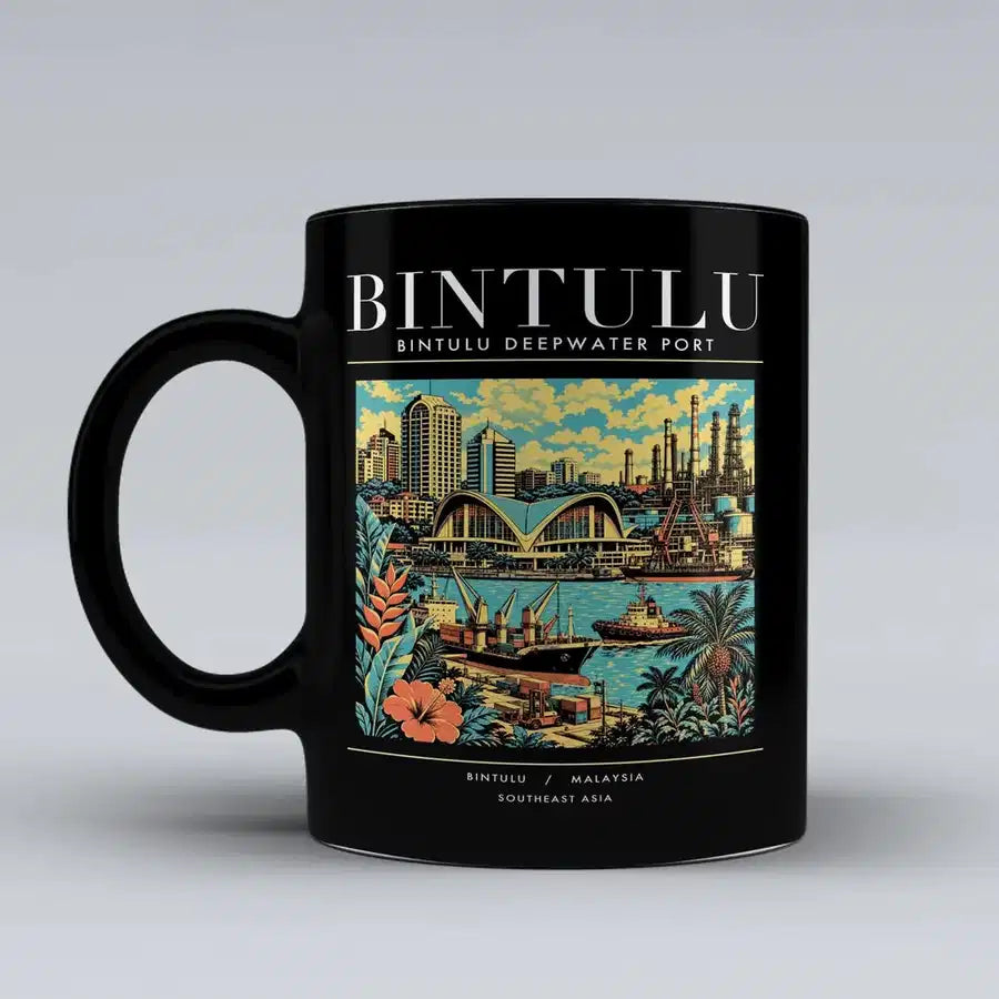 BINTULU - Poster - Mug - Black