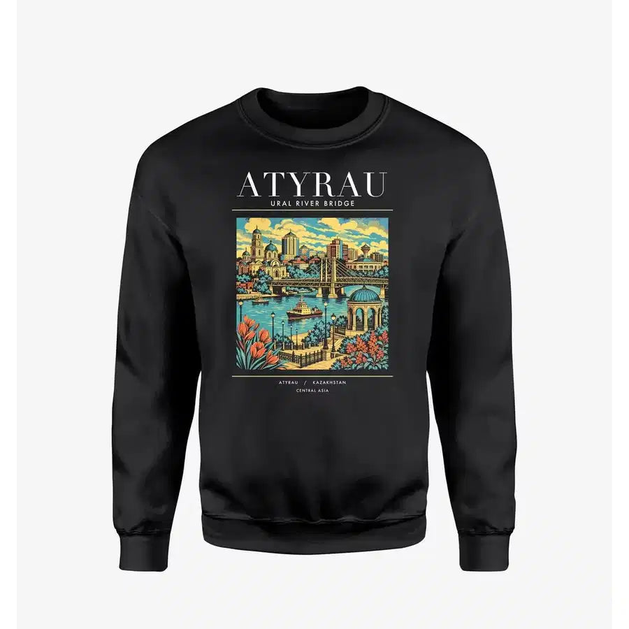 ATYRAU - Poster - Sweatshirt - Black