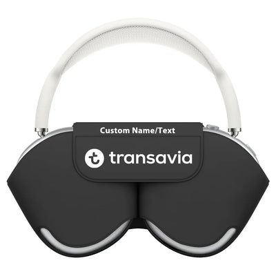 Transavia France Airlines aviation themed AirPods Max case for AirPods Max.