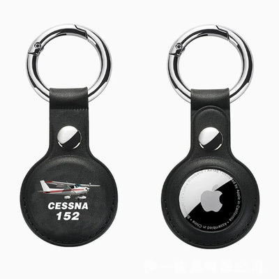 The Cessna 152 aviation print AirTag case, fits AirTag.