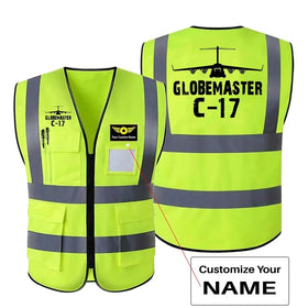 GlobeMaster C-17 & Plane Reflective Vests