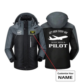 Get High Every Day Sleep With A Pilot Thick Winter Jackets
