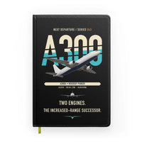 Thumbnail for Airbus A300B4 design on black notebook