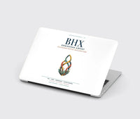 Thumbnail for Birmingham Airport (BHX) design on white MacBook case