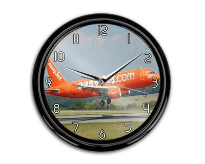EasyJet's 200th aviation themed wall clock, premium wood and metal.