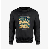 Thumbnail for VINTAGE G4128 - The Supersonic Dream - Designed Sweatshirts design on black