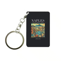 Thumbnail for NAPLES - Poster - Key Chain - Black