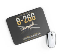 Thumbnail for B-26G Marauder design on black rectangle mouse pad
