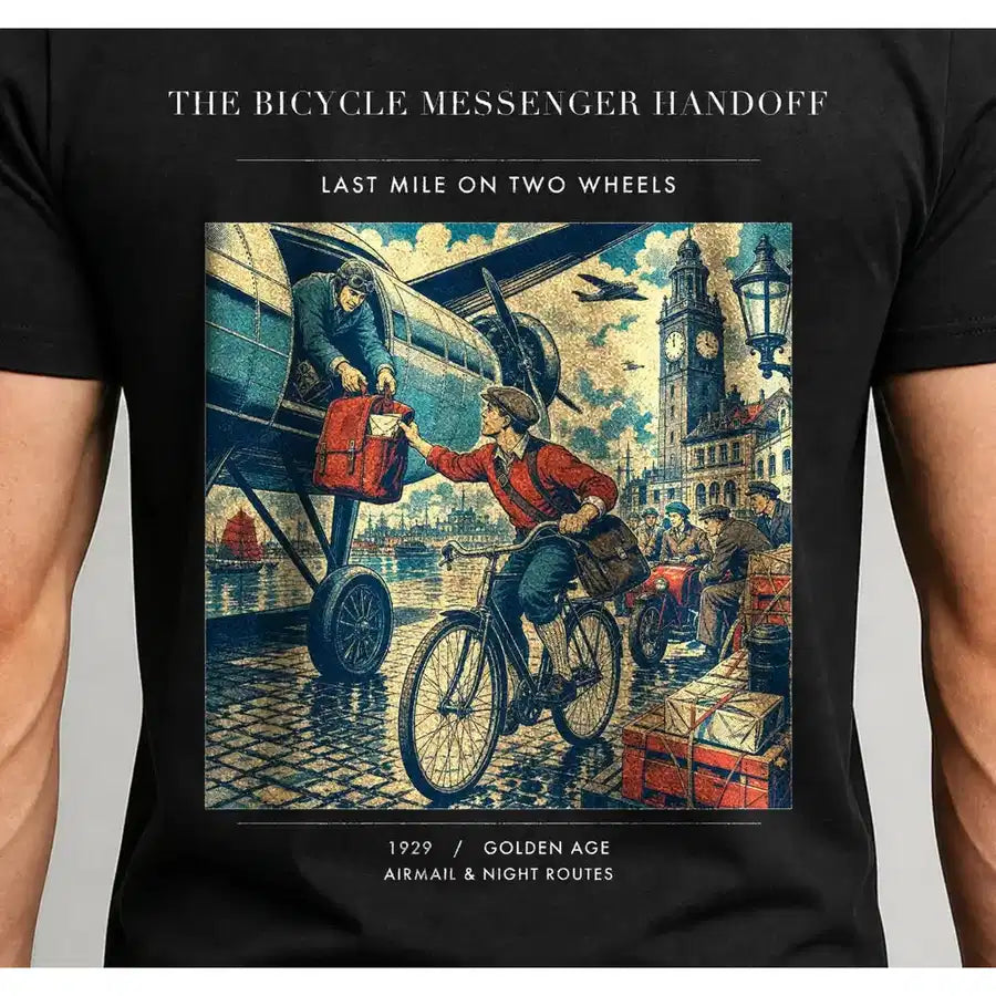 VINTAGE G4311 - The Bicycle Messenger Handoff - Cover