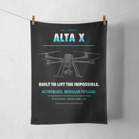 Thumbnail for Freefly Alta X design on black towel