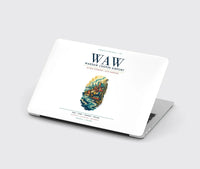Thumbnail for Warsaw Chopin Airport (WAW) design on white MacBook case