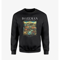 Thumbnail for BOZEMAN - Poster - Sweatshirt - Black