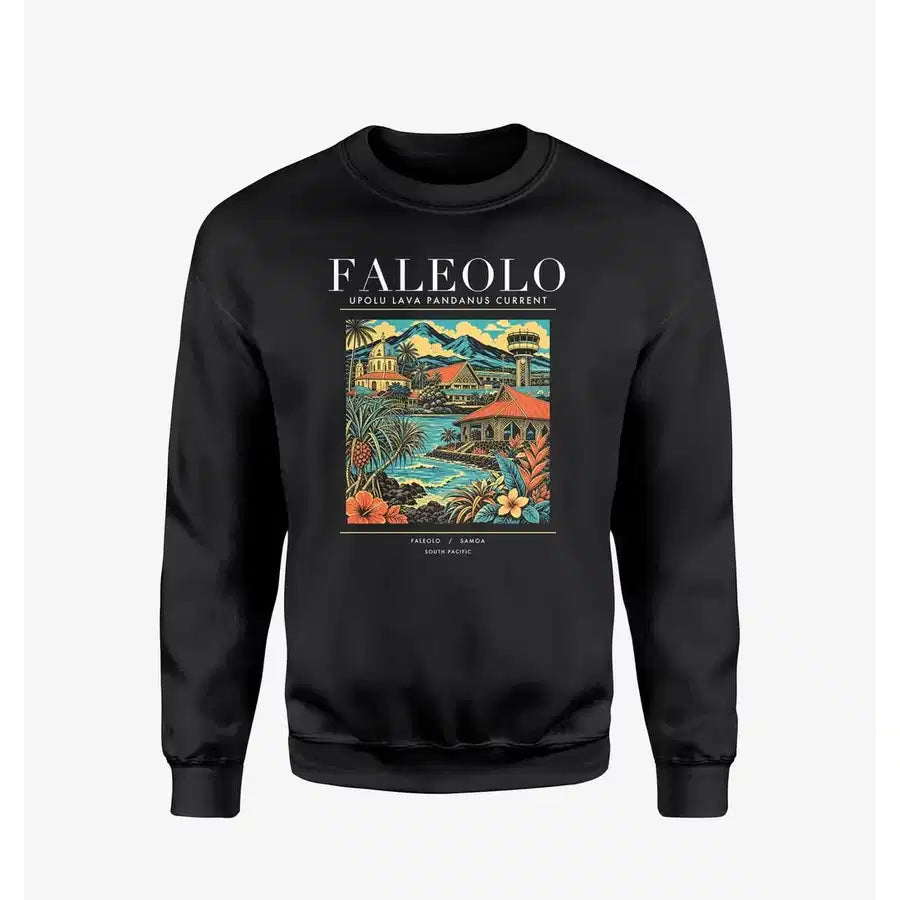FALEOLO - Poster - Sweatshirt - Black