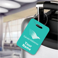 Thumbnail for Garuda Indonesia Airlines aviation acrylic luggage tag in durable acrylic.