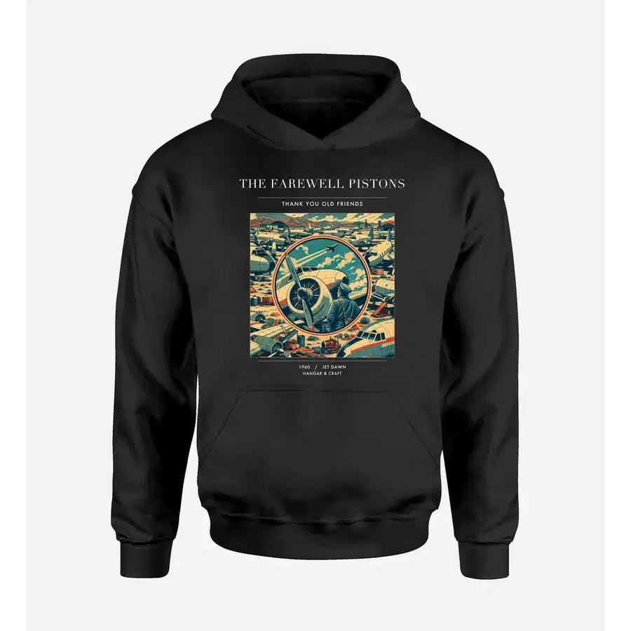 VINTAGE G4131 - The Farewell Pistons - Premium Hoodie design on black premium