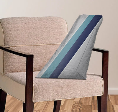Eastern Air Lines Airlines aviation design on soft polyester filling aircraft tail pillow.