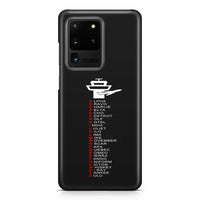 Thumbnail for Aviation Alphabet Samsung Case